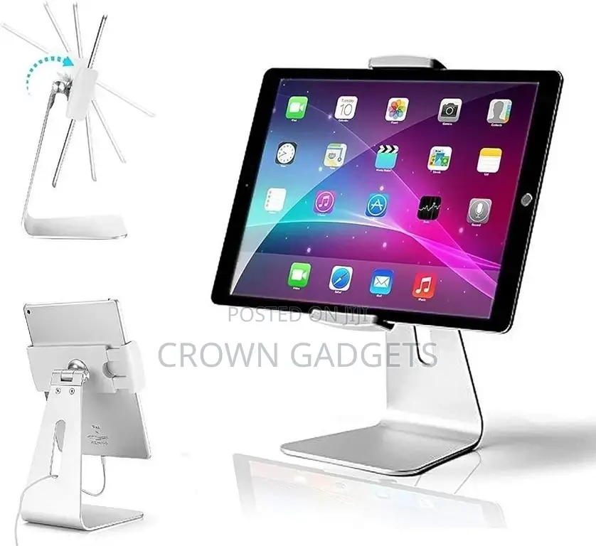 2-in-1 Kitchen Mount Tablet Stand for iPad, iPhone, and Tabl