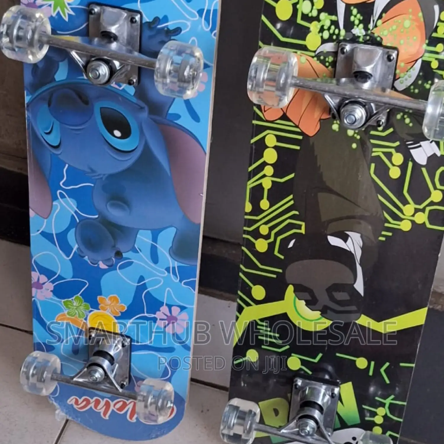 Skateboard Skateboard With Rubber Wheels *