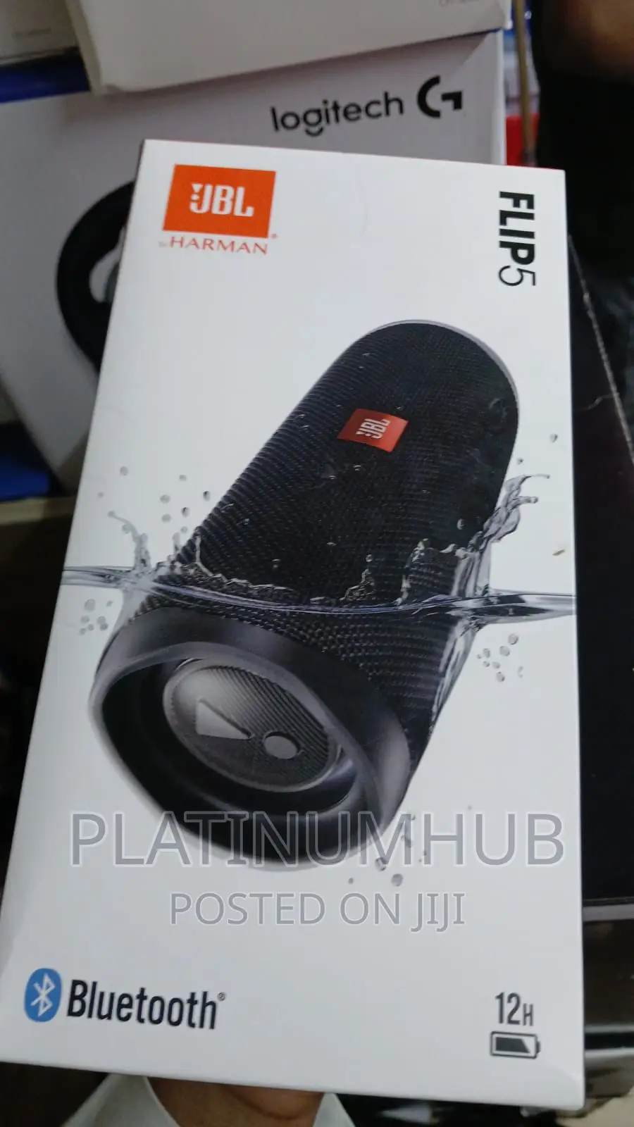 Black Flip 5 Buetooth Speaker