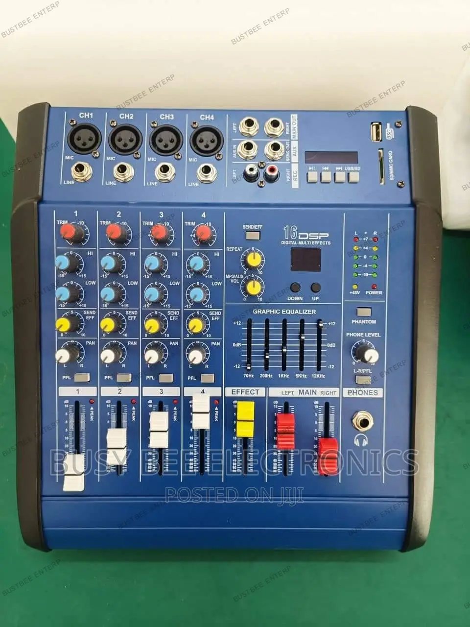 Omax 4 Channel Mixer