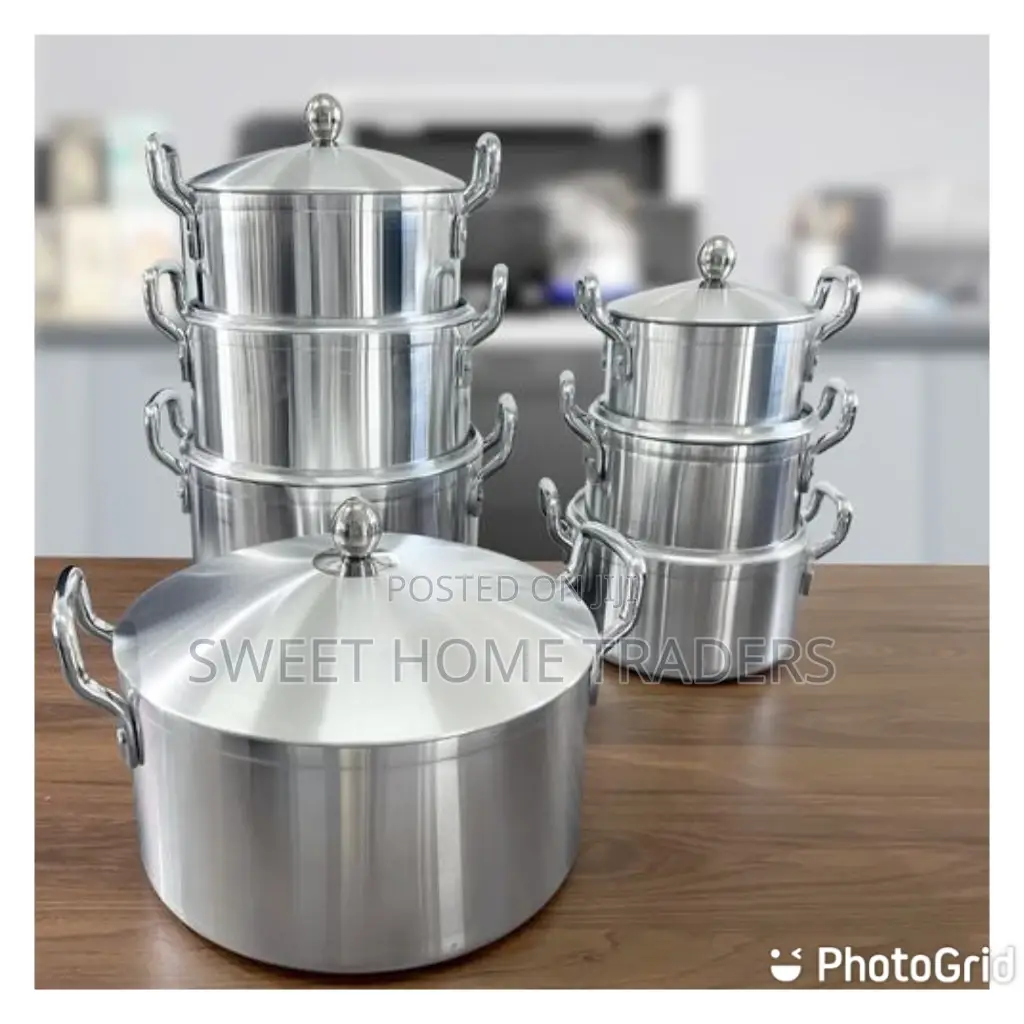 Tornado 14-PCS Stainless Steel Cooking Pot Set