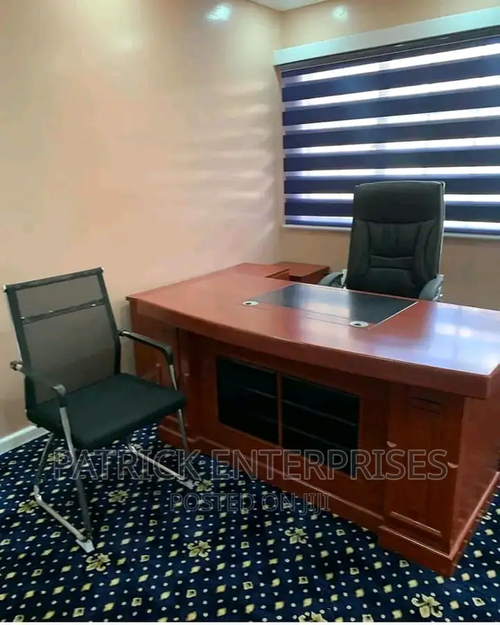 Executive Imported Morden Mahogany Office Desk