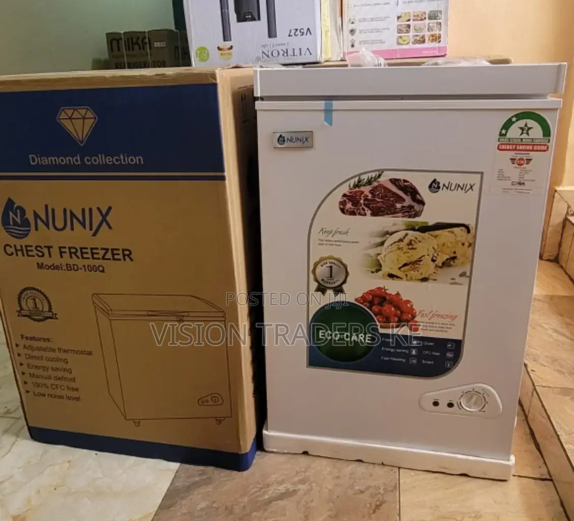 Nunix 100 LTRS Deep Freezer Single Door