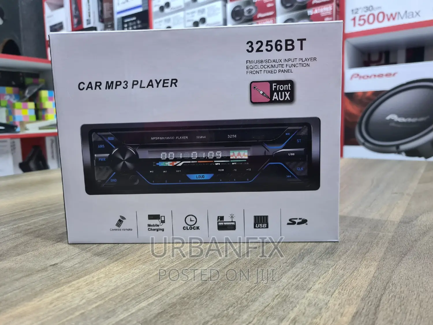 Bluetooth Car Radio With Detachable Face