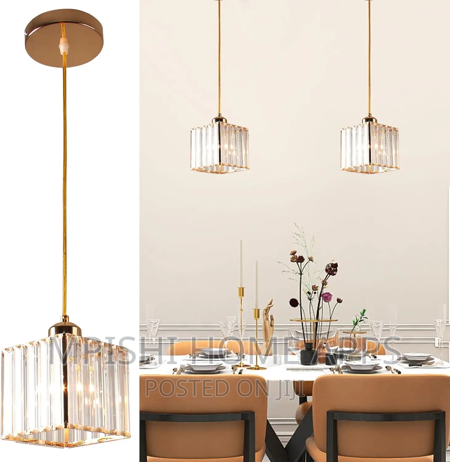 Crystal Pendant Light