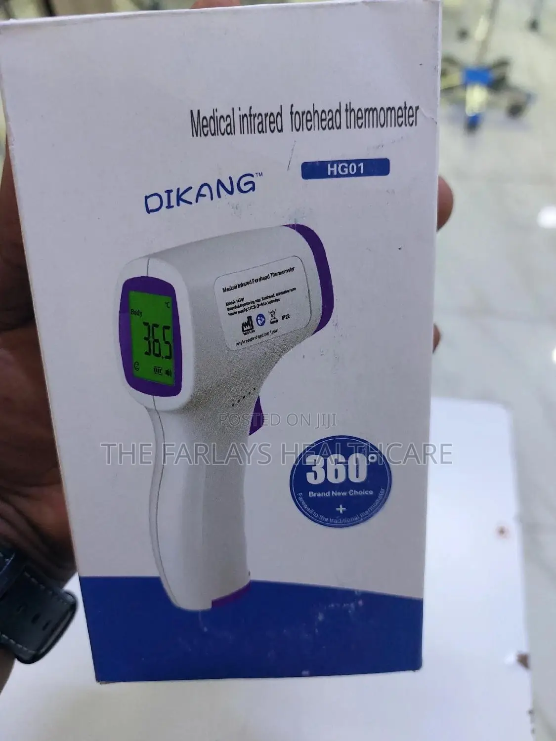Infrared Thermometer - Thermogun.