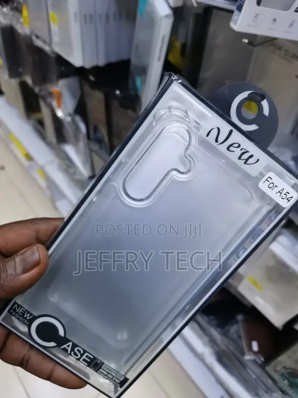 Samsung Galaxy A54 Clear Shock Resistant Armor Cover