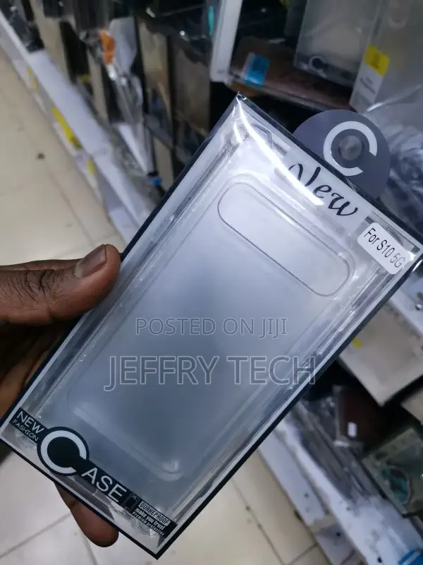 Samsung Galaxy S10 5G Clear Shock Resistant Armor Cover