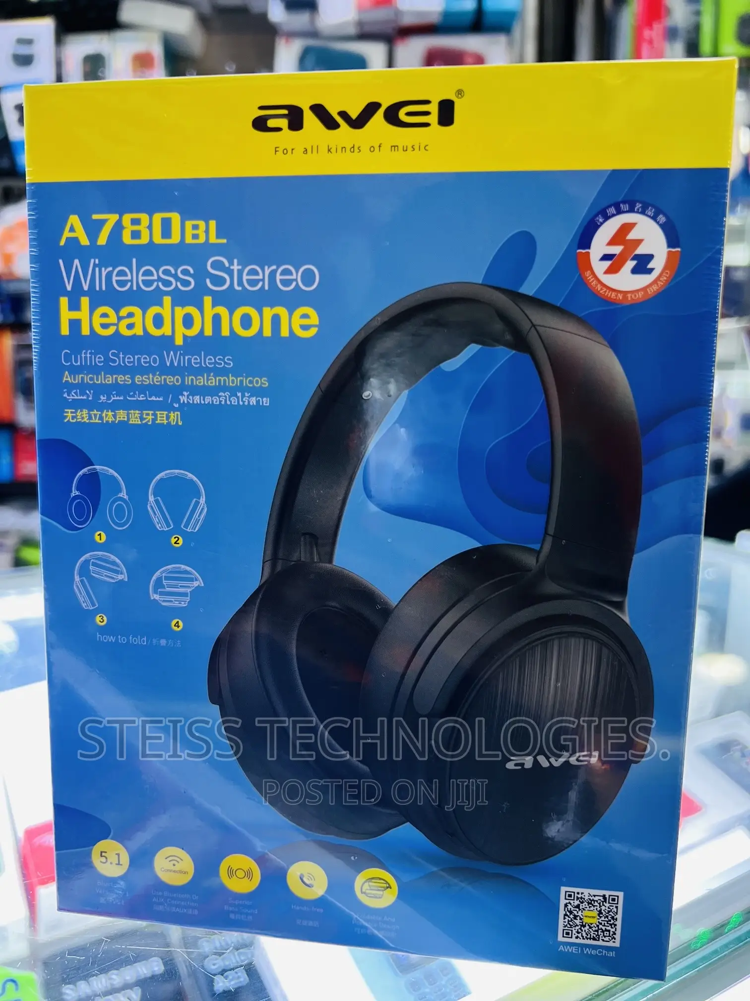 Awei A780bl -Wireless Headphones