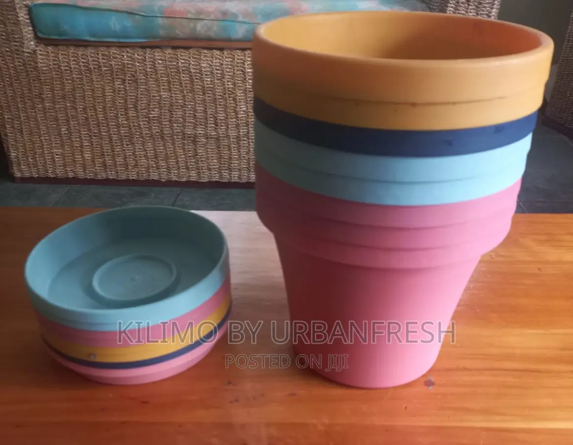 Planting Pots. Variety of Colors Available. Moq 5.