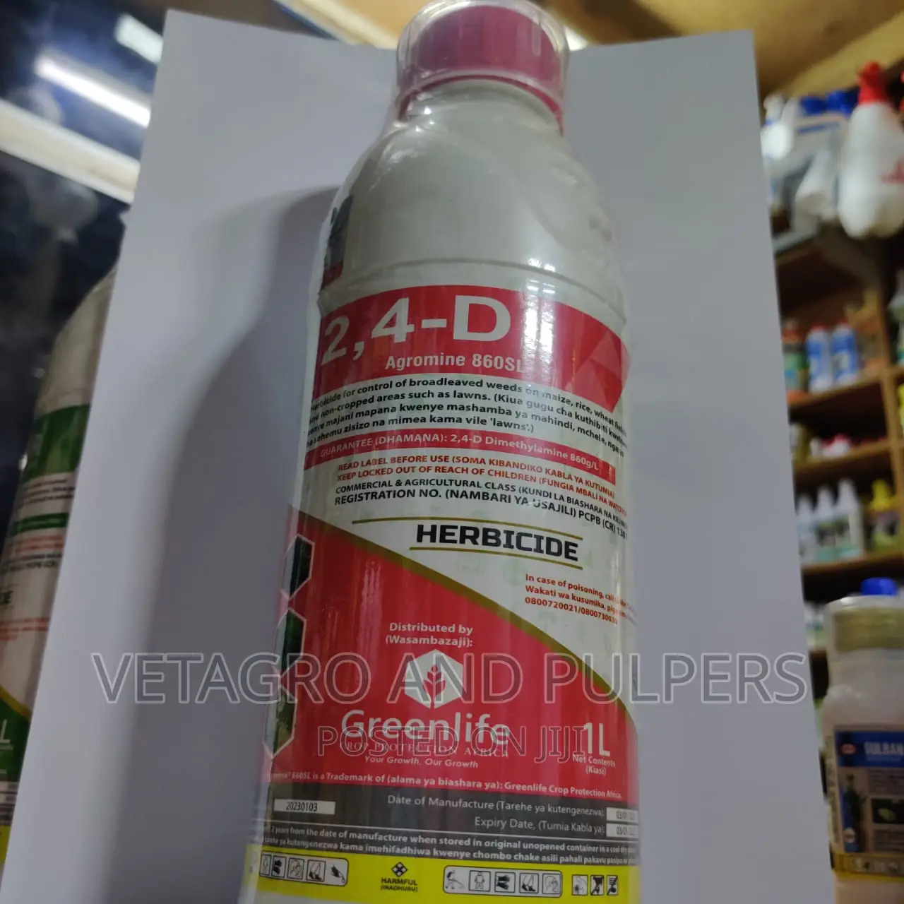 Agromine 860sl 2,4-D Dma Herbicide