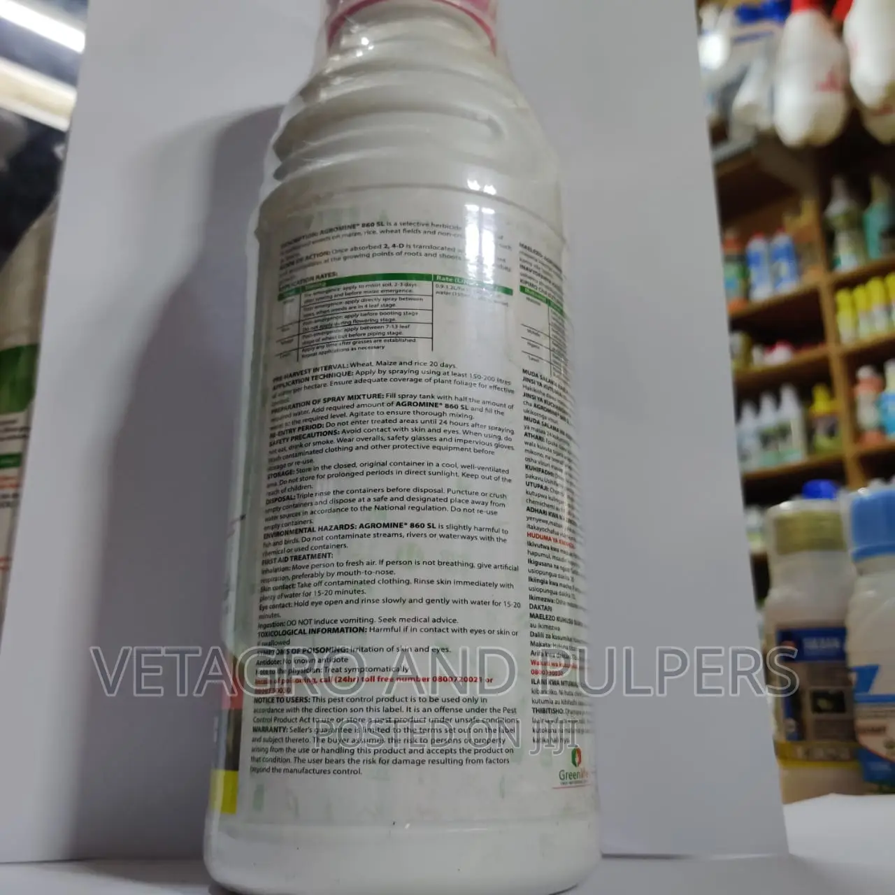 Agromine 860sl 2,4-D Dma Herbicide
