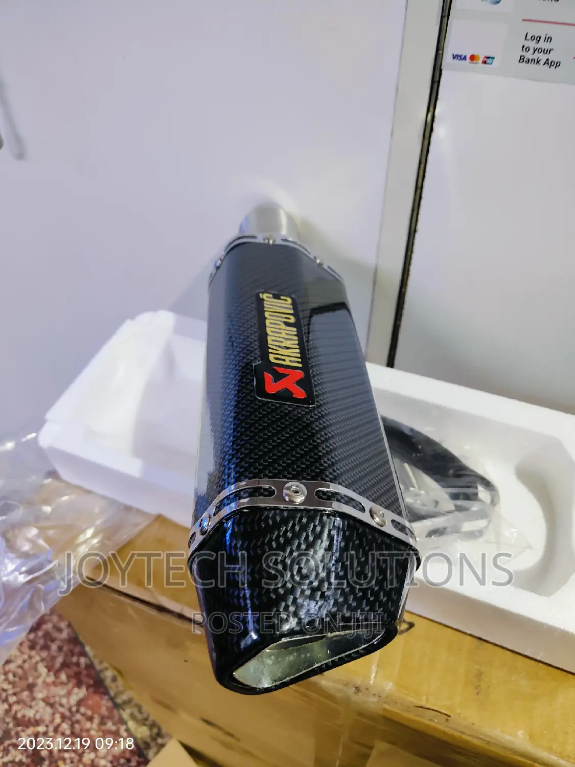 Exhaust Motorcycle Muffler Akrapovic System.