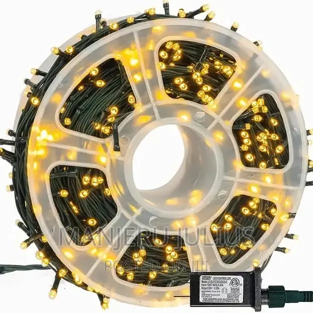 50m Warm White Christmas Lights
