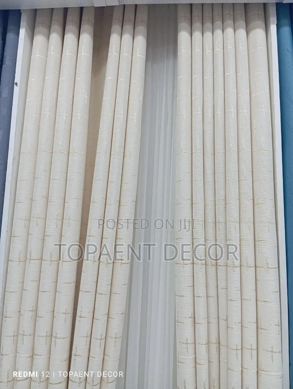 Elegant Cream Curtains ELEGANT Cream Curtains