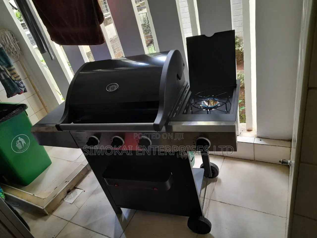 Barbecue 3 Burner With Side Burner Grill