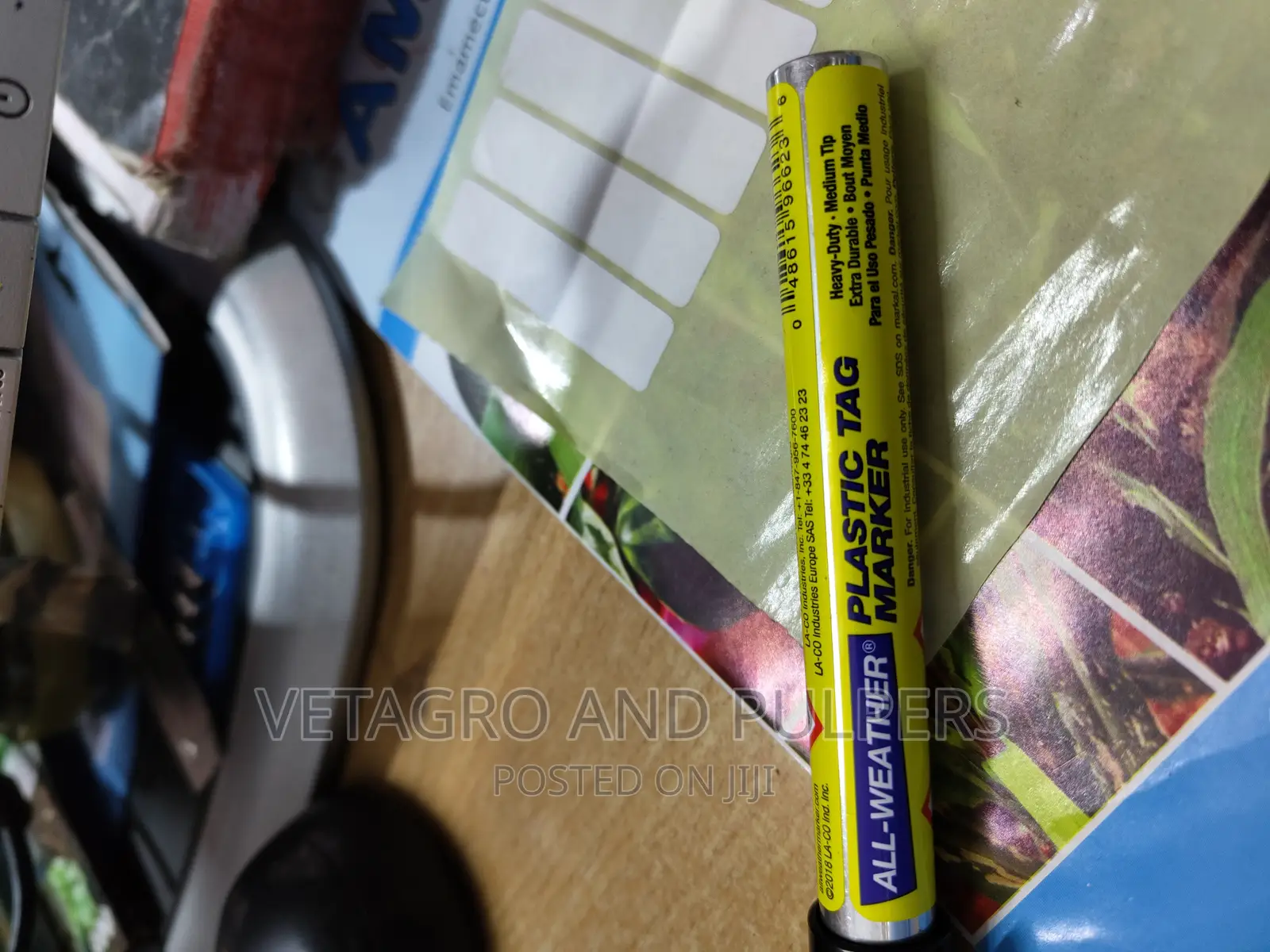 All Weather Plastic Eartag Marker