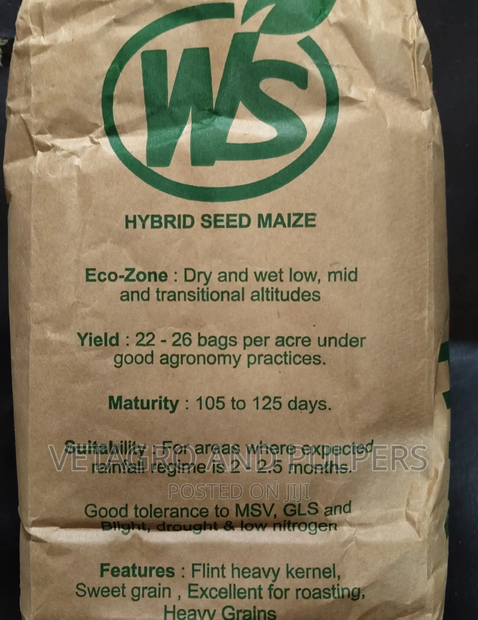 Haraka Hybrid Maize Seed Wh101