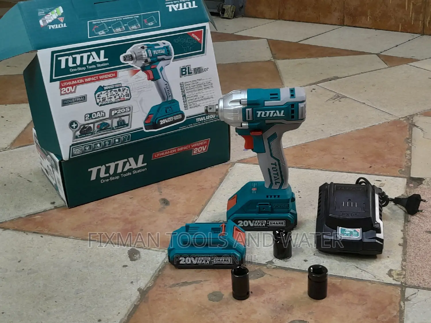 Powerful Total Cordless Impact Wrench