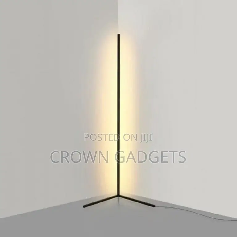Led Corner Floor Lamp Strip Dimmable Mood Warm Light