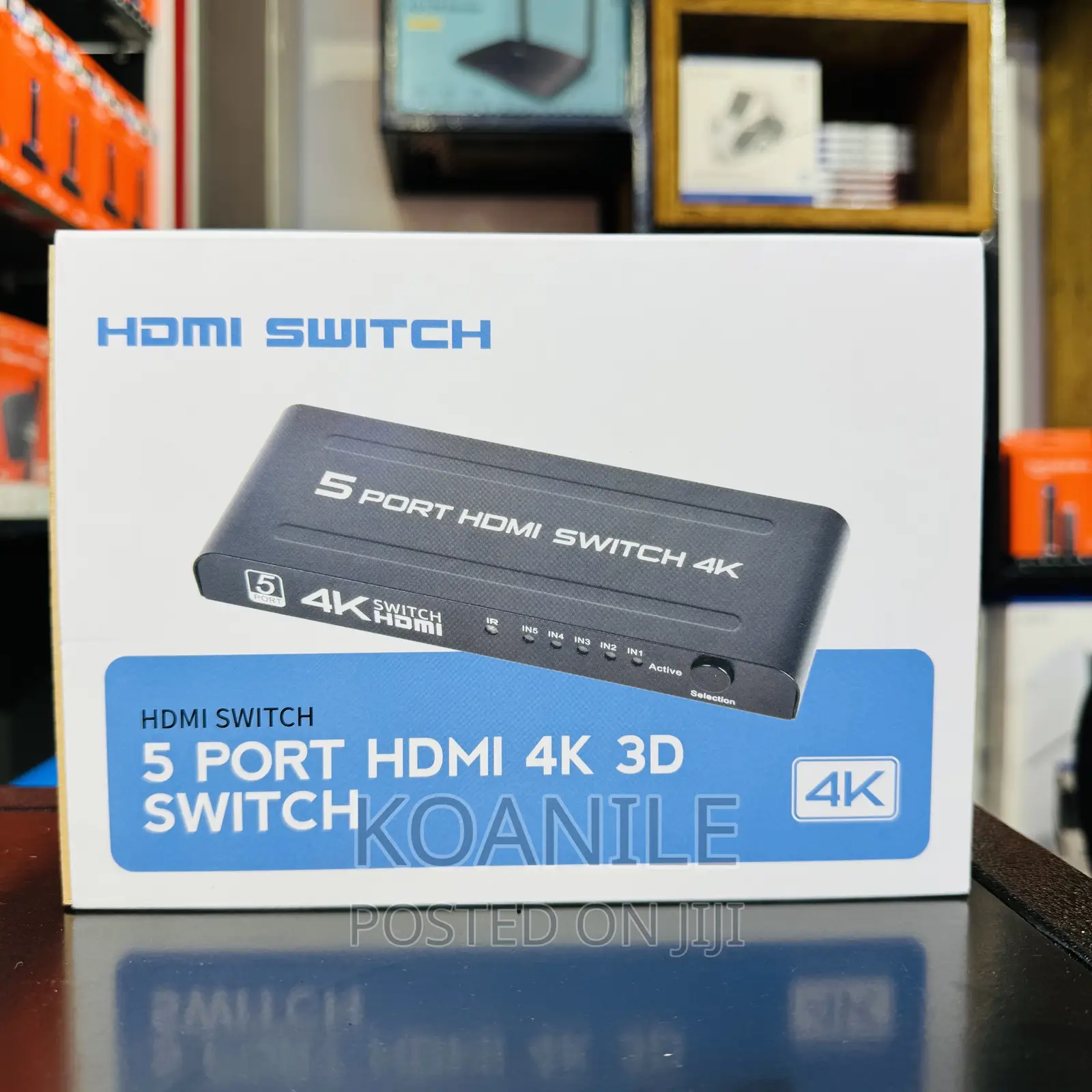 5 Port HDMI Switch (Hdmi Switcher)