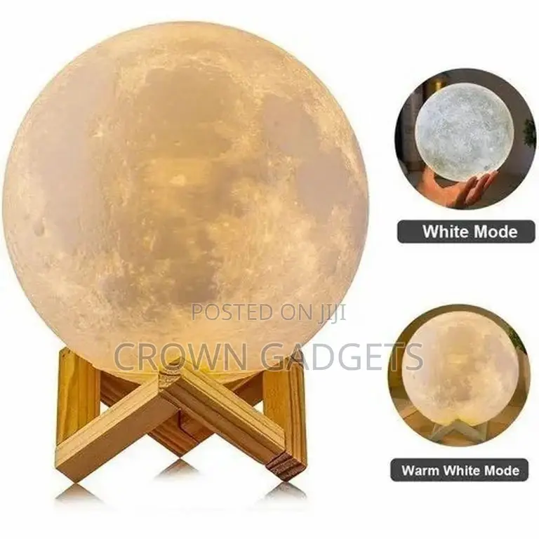 3D Printing Moon Night Light for Kids Adults Bedroom