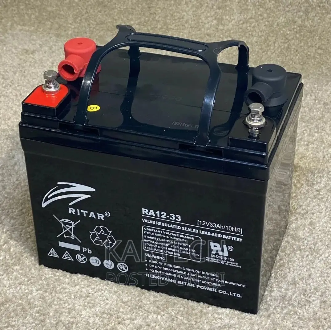 Ritar RA12-33 Valve Regulated Sealed Lead-Acid Battery