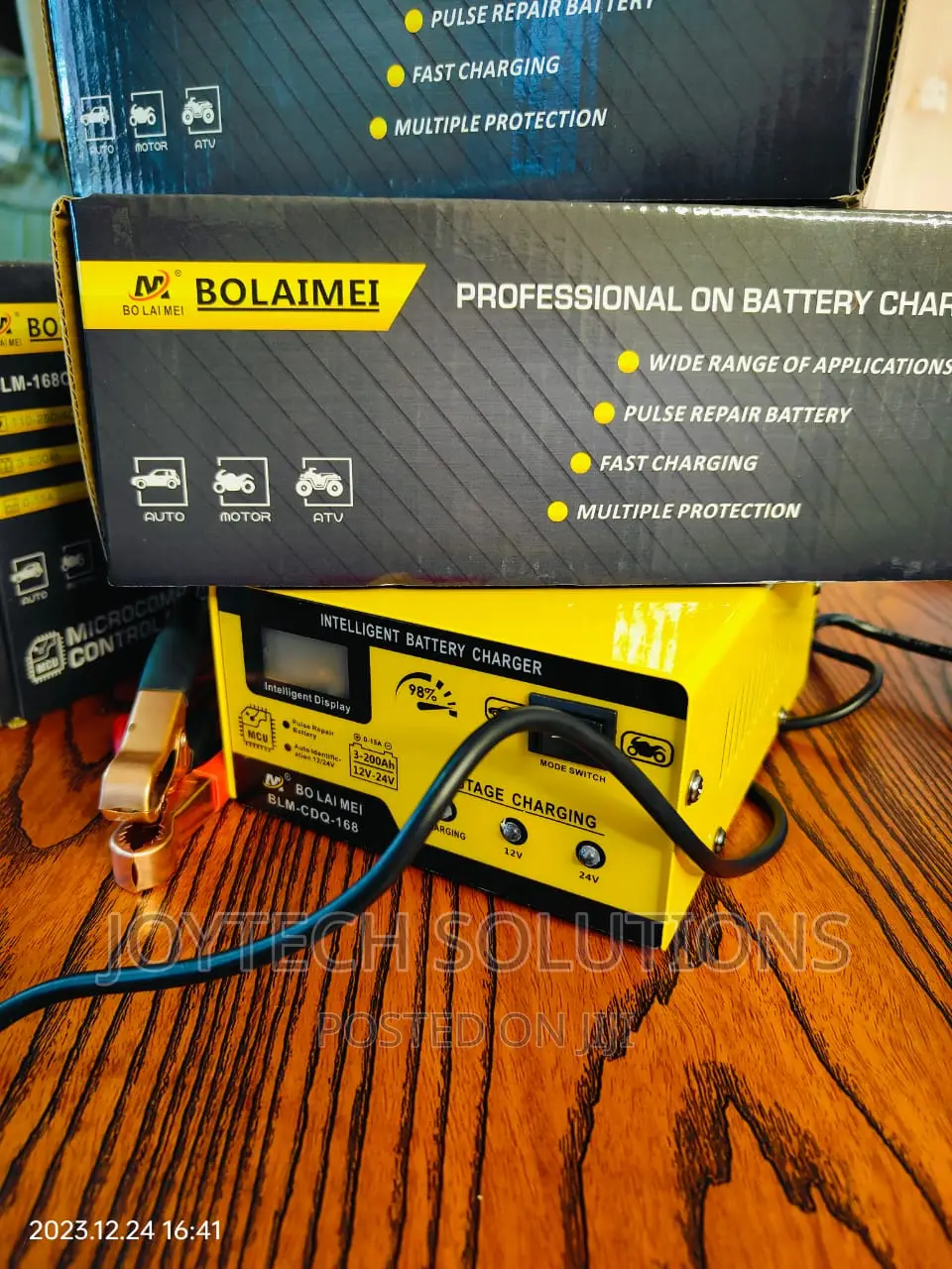 Battery Charger 150v/250v to 12v 24v Smart Charge