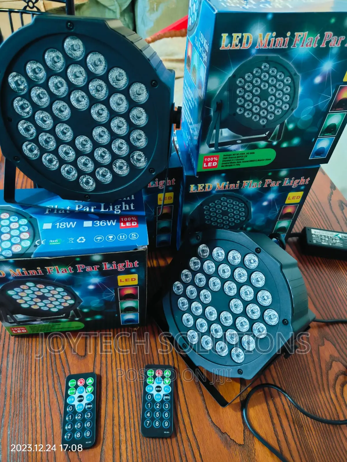 Stage Lights Disco DMX Control Sound Activated Sensors