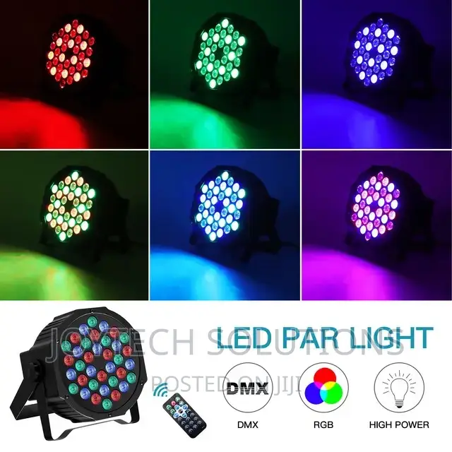 RGB Par Light With a Remote Control