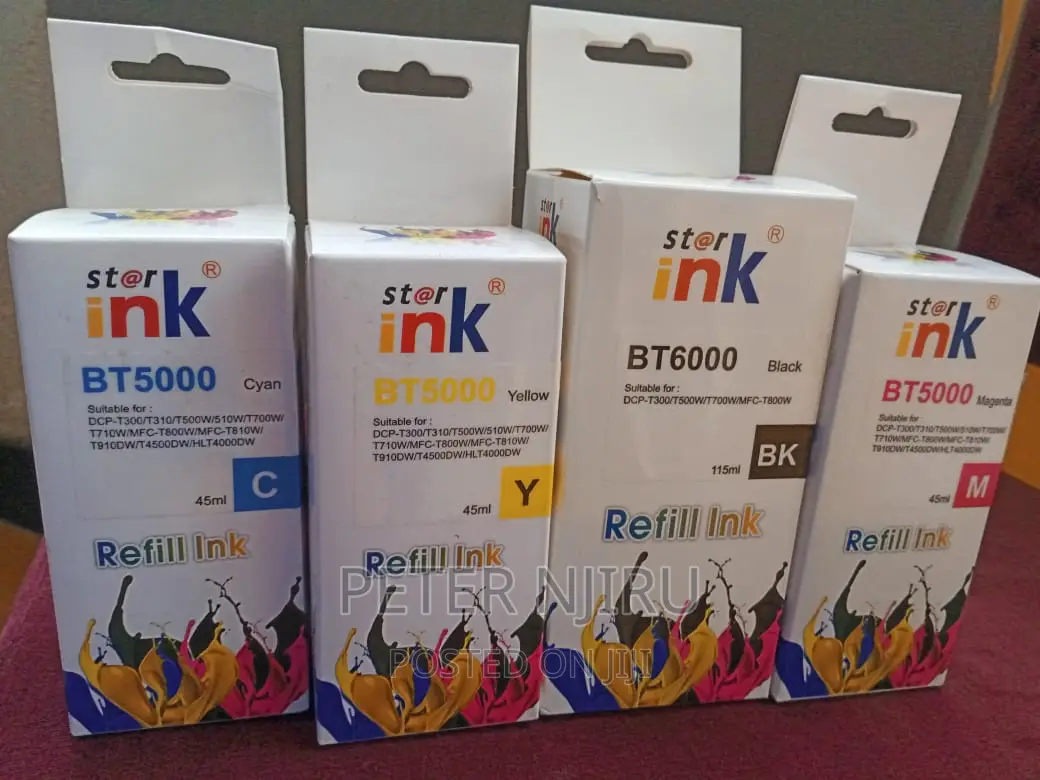 Brother Ink for DCP-T700w Printer Bt5000