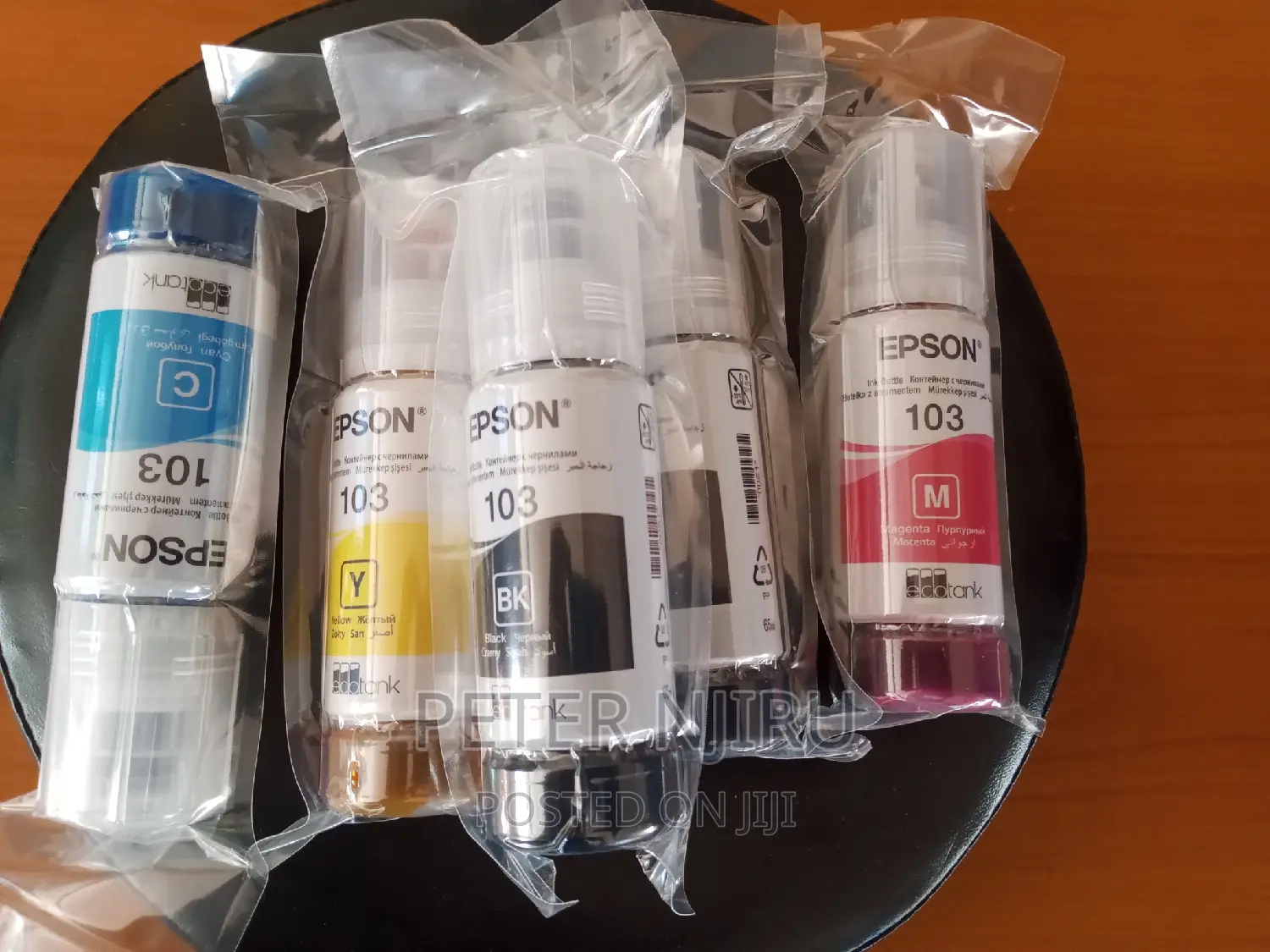 L5290 Epson 103 Inks (Black Magenta Cyan Yellow)