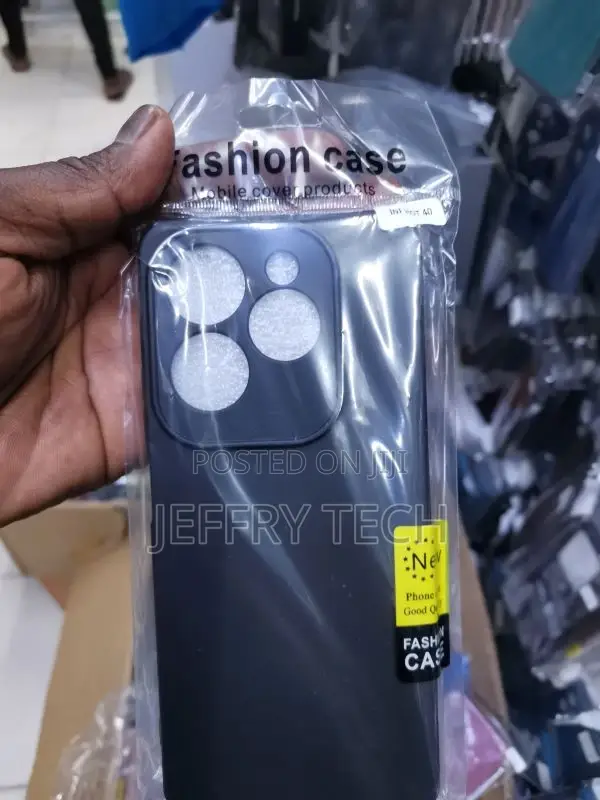 For Infinix Hot 40 / 40 Pro Silicone Case Back Cover Anti-Sc