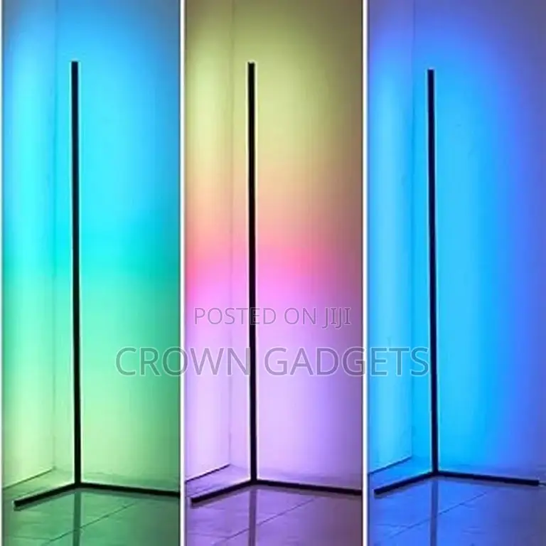 Modern Led Corner Floor Lamp Remote Control