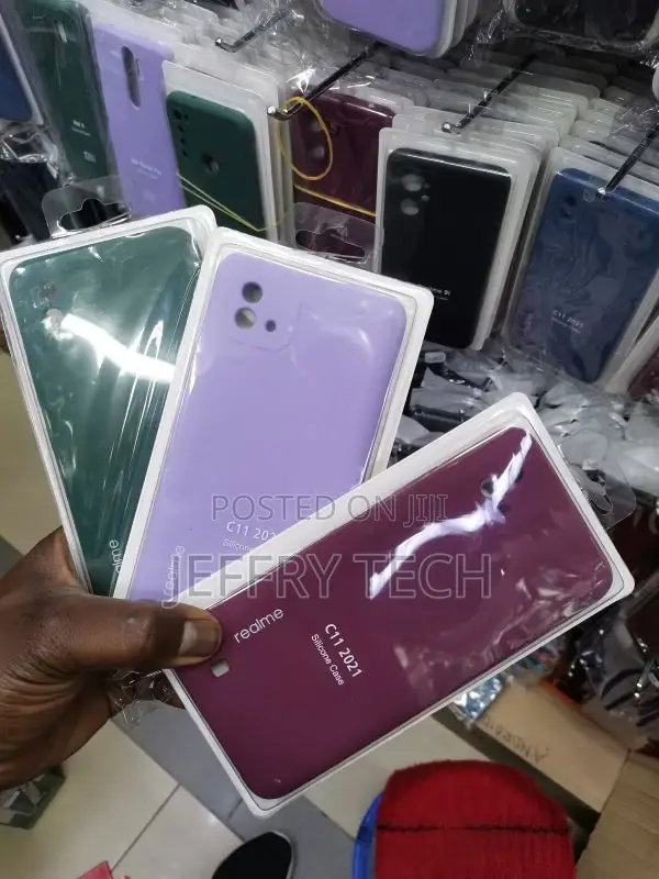 Realme C11 Silicone Case Back Cover - Light Green