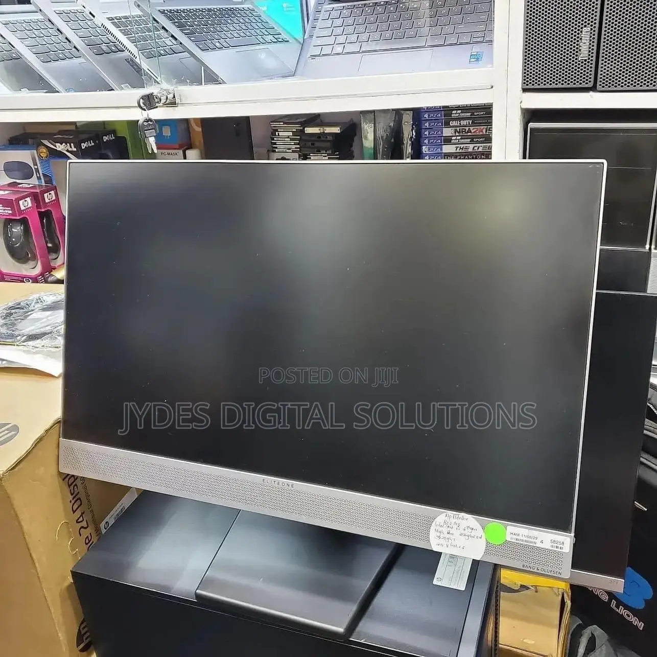 Desktop Computer HP EliteDesk 800 G3 16GB Intel Core i5 SSD 256GB