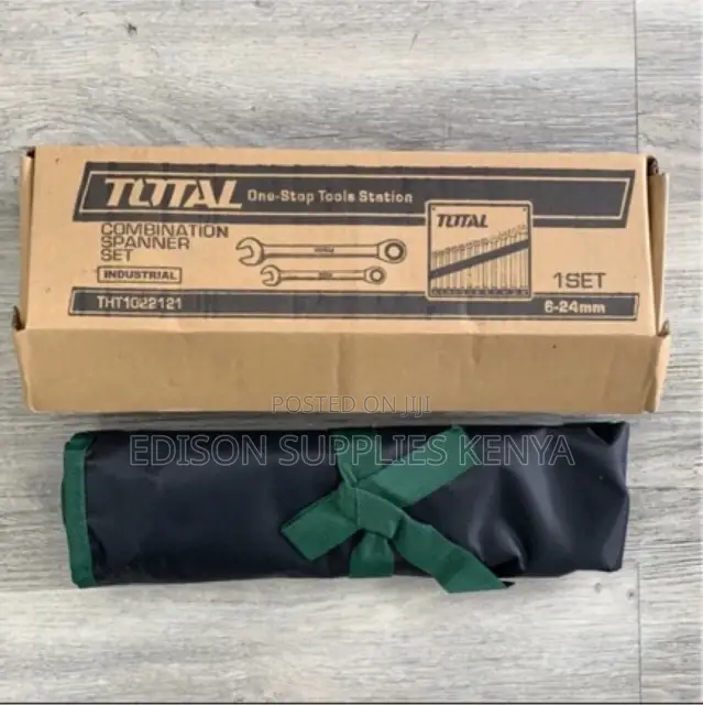 Spanners Total Combination Spanners Set 12pcs CRV Heavy Duty