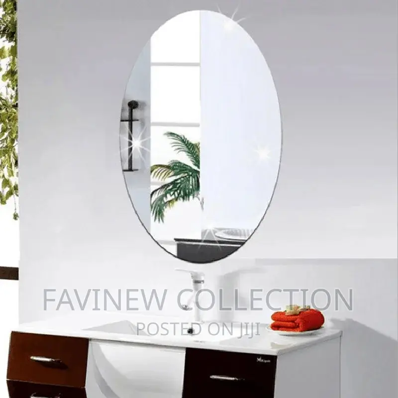 Self Adhesive Non-Glass Wall Stickers Mirror