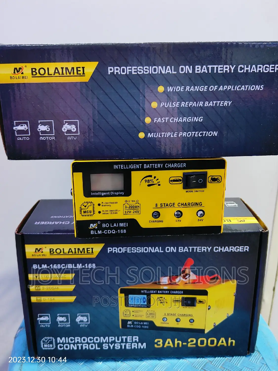 Intelligent Battery Charging Machine 12/24 V