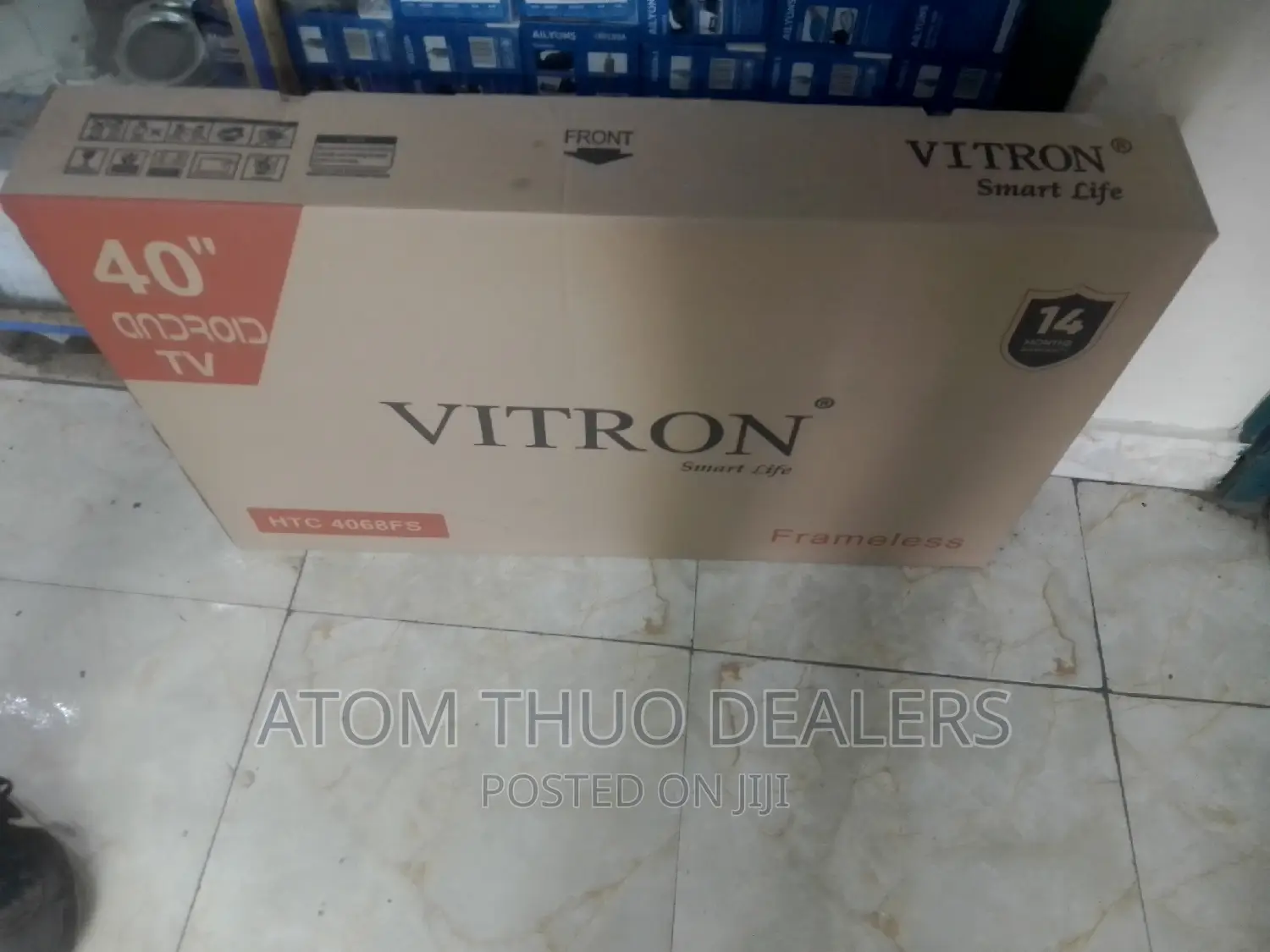 Vitron 40 Inches Flameless Smart Android Tv 