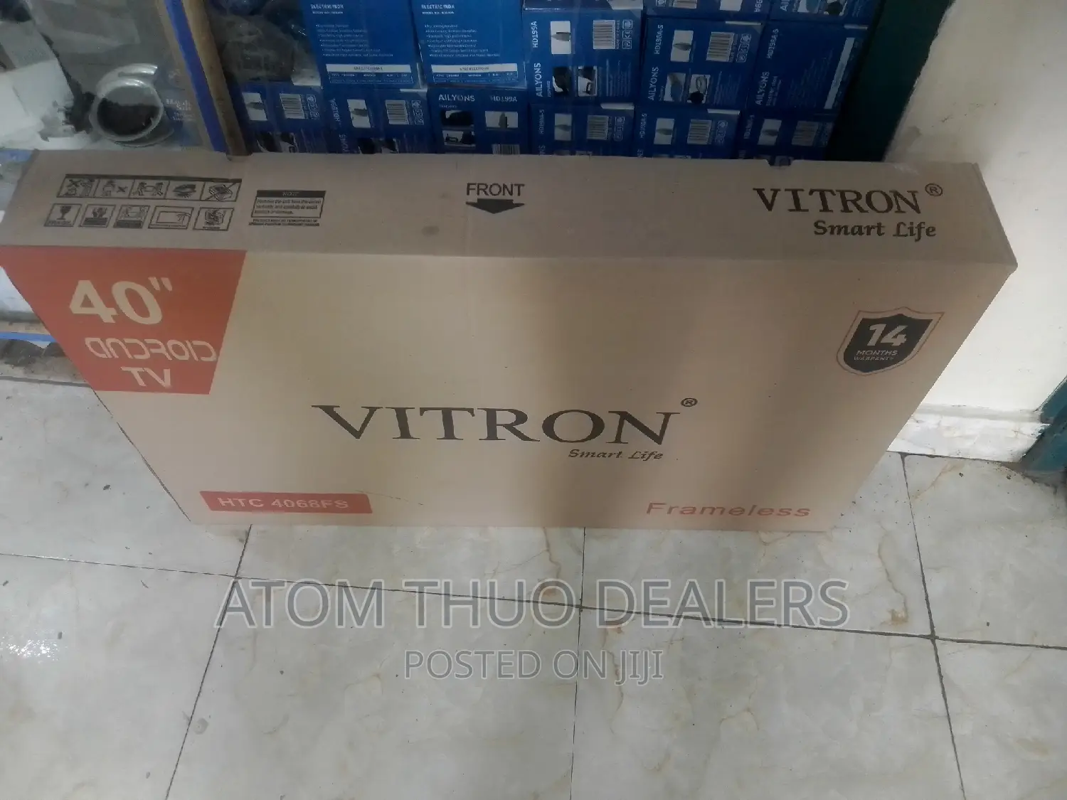 Vitron 40 Inches Flameless Smart Android.,.,.