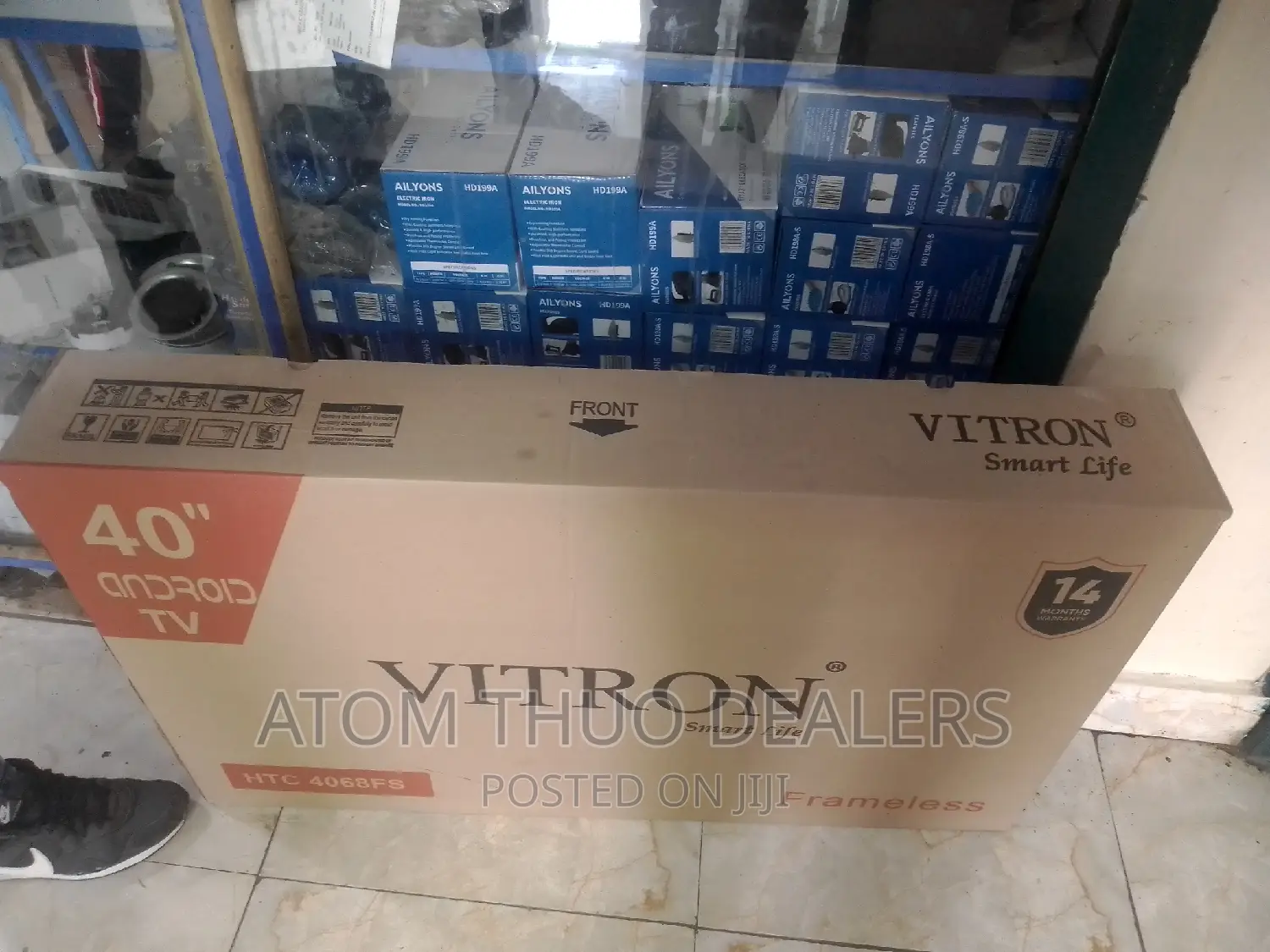 Vitron 40 Inches Flameless Smart Android.,., 