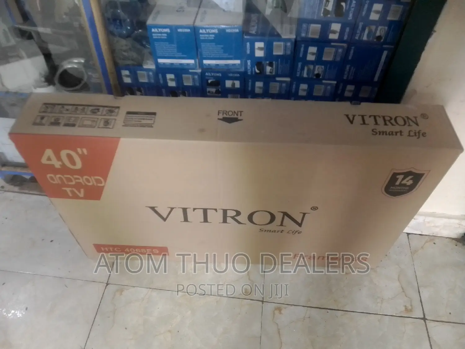 Vitron 40 Inches Flameless Smart Android.,., 