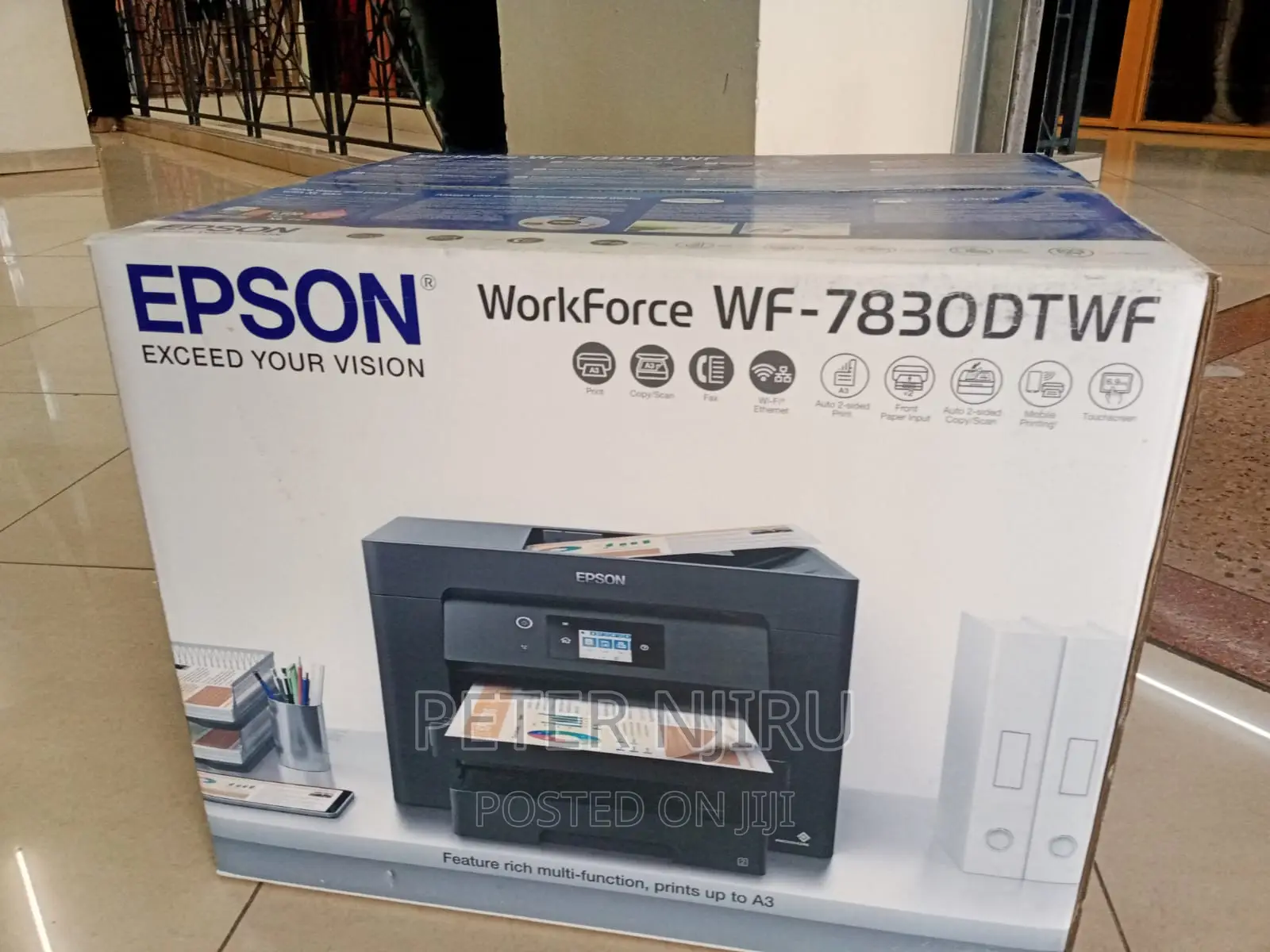 Epson Workforce WF-7830DTWF - Multifunction Printer - Colour
