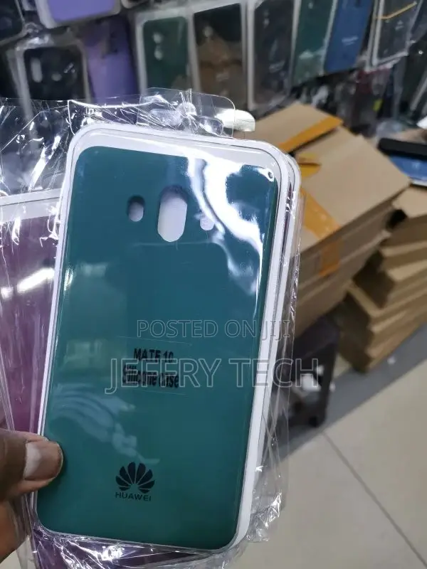 Original Liquid Silicone Square Case for Huawei Mate 10