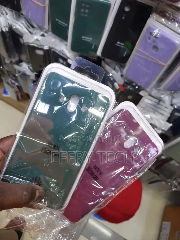 Matte Silicone Phone Case on for Huawei Mate 10