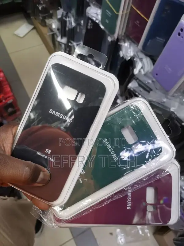 Samsung Galaxy S8 Purple Case, Silicone Ultra Slim Fit