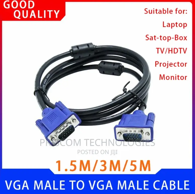 VGA Cables 1.5M, 3M, 5M,10M, 20M,30M