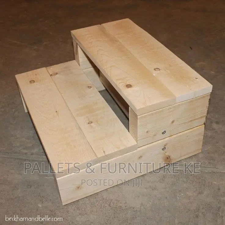 Varnished Step Stool