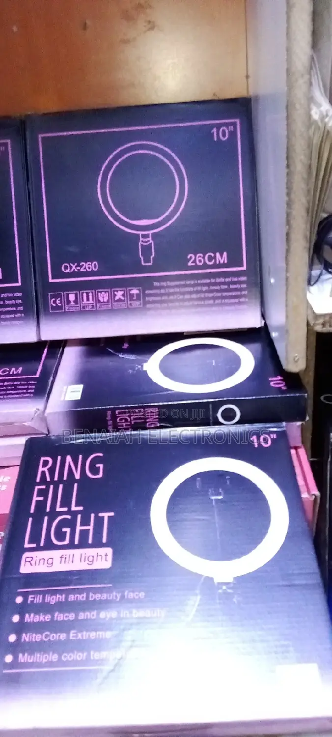 10 Inches Ringlight With 2.1meter Tripod
